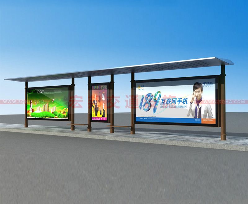 公交候車亭常規(guī)尺寸、價格